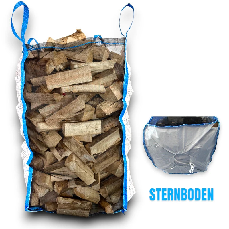 120 Stück Klassik Holzbag 100x100x160cm Sternenboden